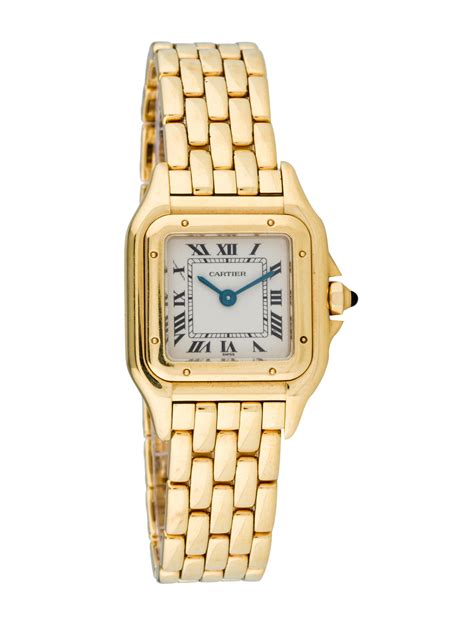 cartier panthere cougar 18k yellow gold|cartier la panthere watch.